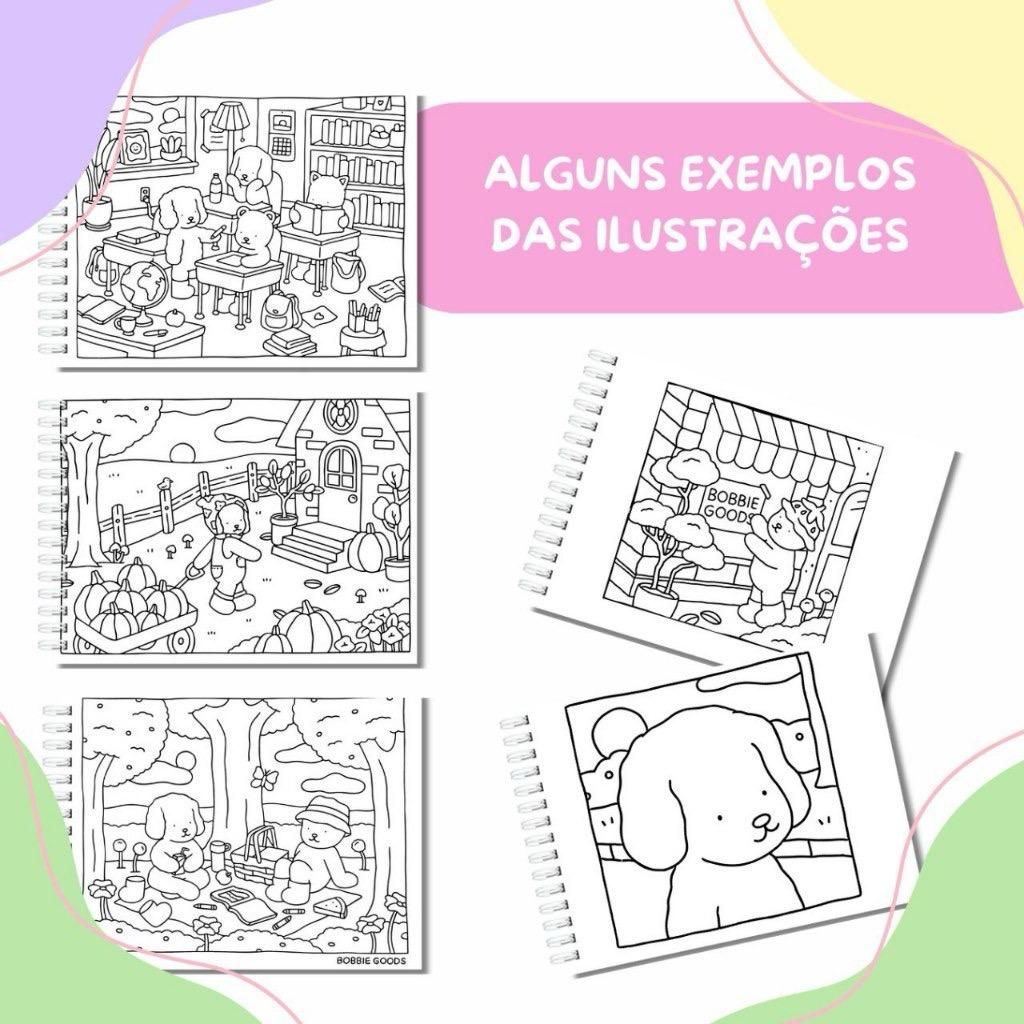 Kit 2 Livros 100 páginas Bobbie Goods Original Capa Dura