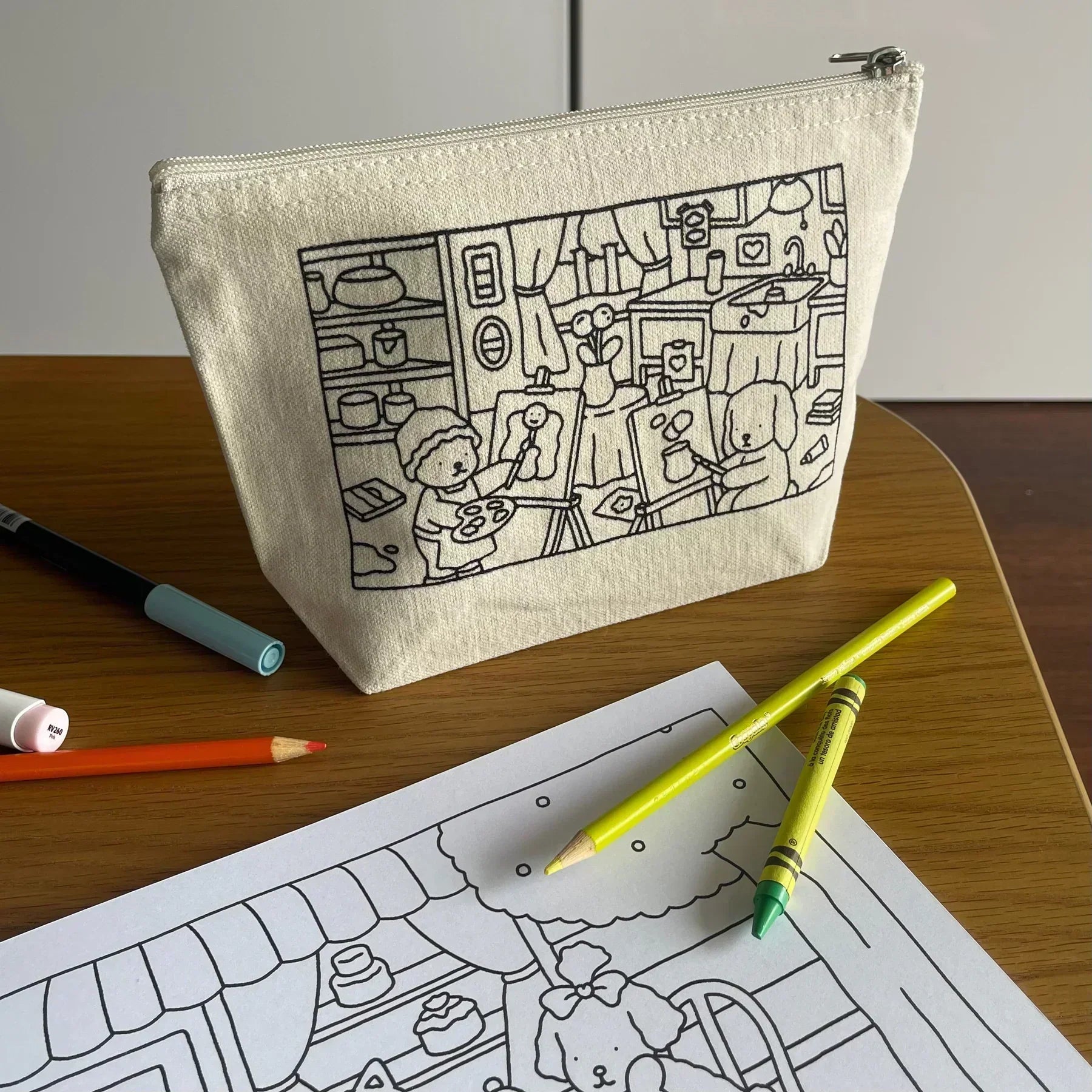 Estojo Art Studio
