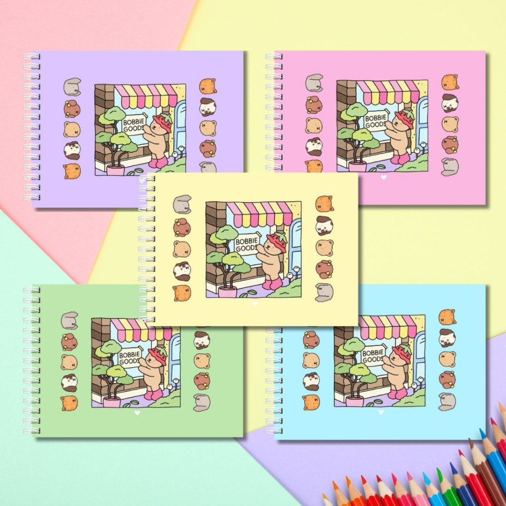 Boobie Goods Original Capa Dura 50 Páginas