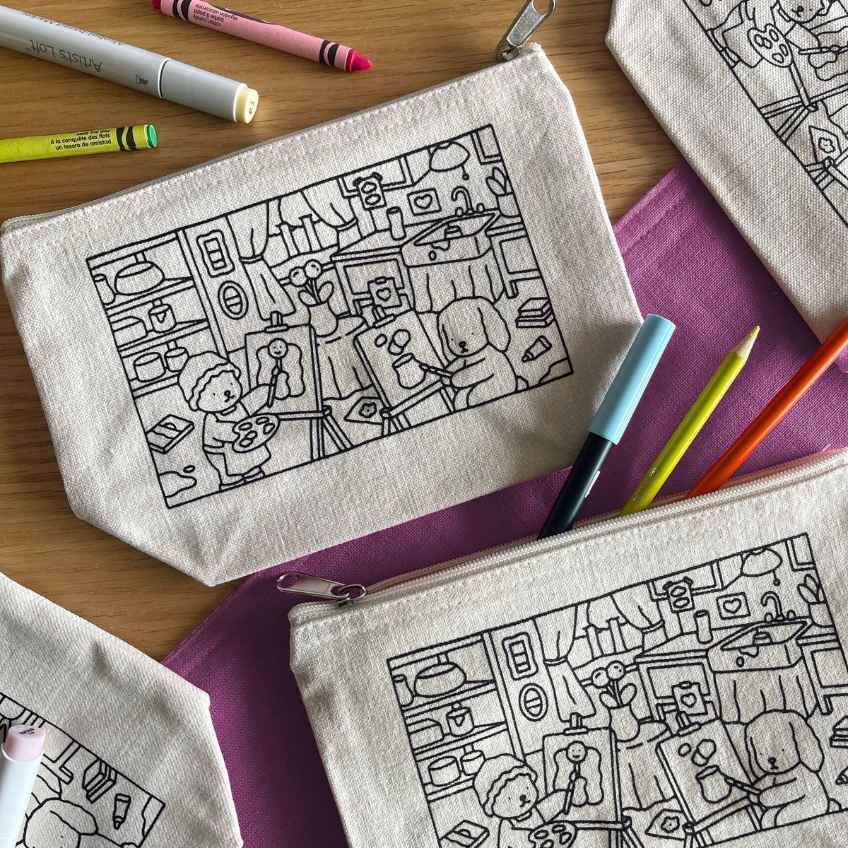 Estojo Art Studio